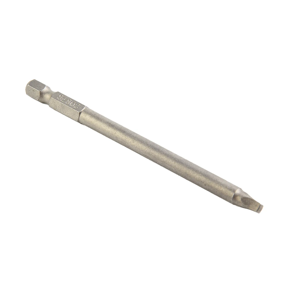 Hand Screwdrivers Head Screw Driver Bits Square Head 100mm 3pcs Drill Electric Grey Hex For Electric Screwdriver
Hand Screwdrivers Head Screw Driver Bits Square Head 100mm 3pcs Drill Electric Grey Hex For Electric Screwdriver