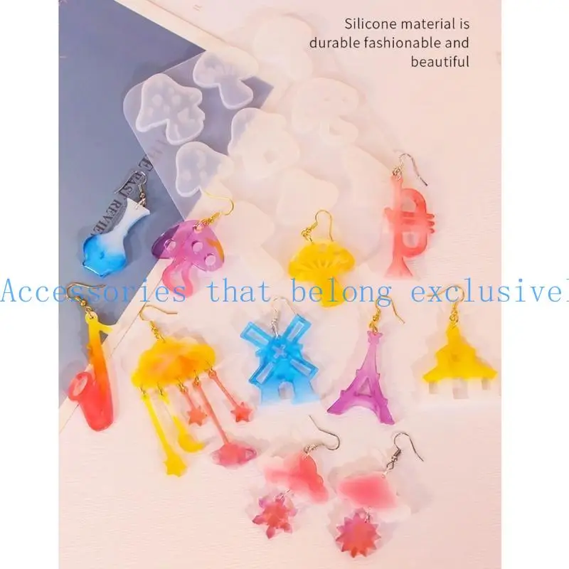 31BB 5pcs Geometric Earring Mold Necklace Pendant Crystal Drop Epoxy Resin Molds Vase Cloud Jewelry Making DIY
31BB 5pcs Geometric Earring Mold Necklace Pendant Crystal Drop Epoxy Resin Molds Vase Cloud Jewelry Making DIY