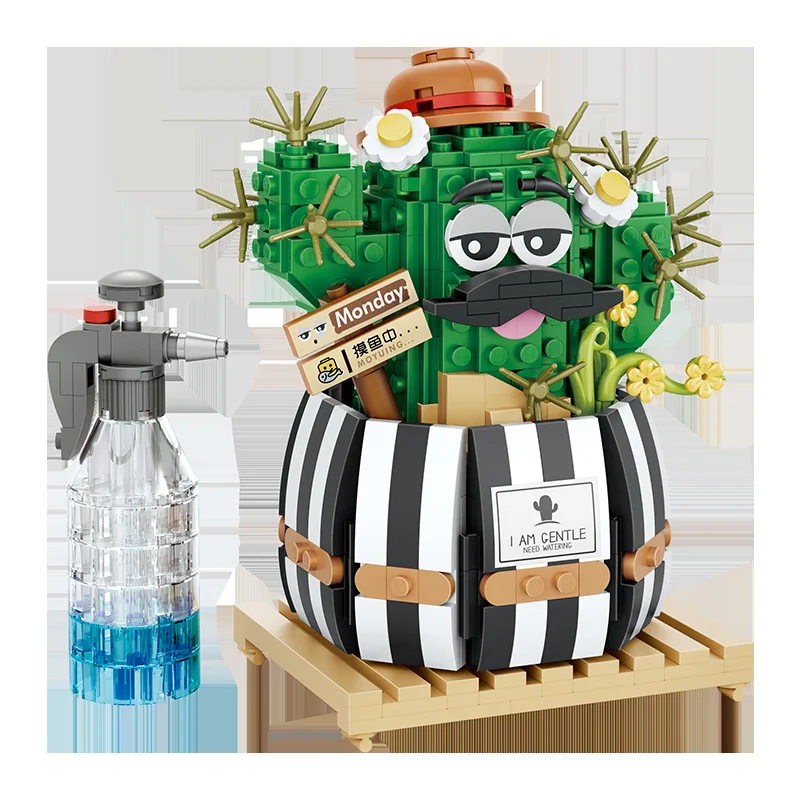 LOZ Plant series potted cactus vitality Cactus living room table green plant decoration for girls and children building blocks
LOZ Plant series potted cactus vitality Cactus living room table green plant decoration for girls and children building blocks
