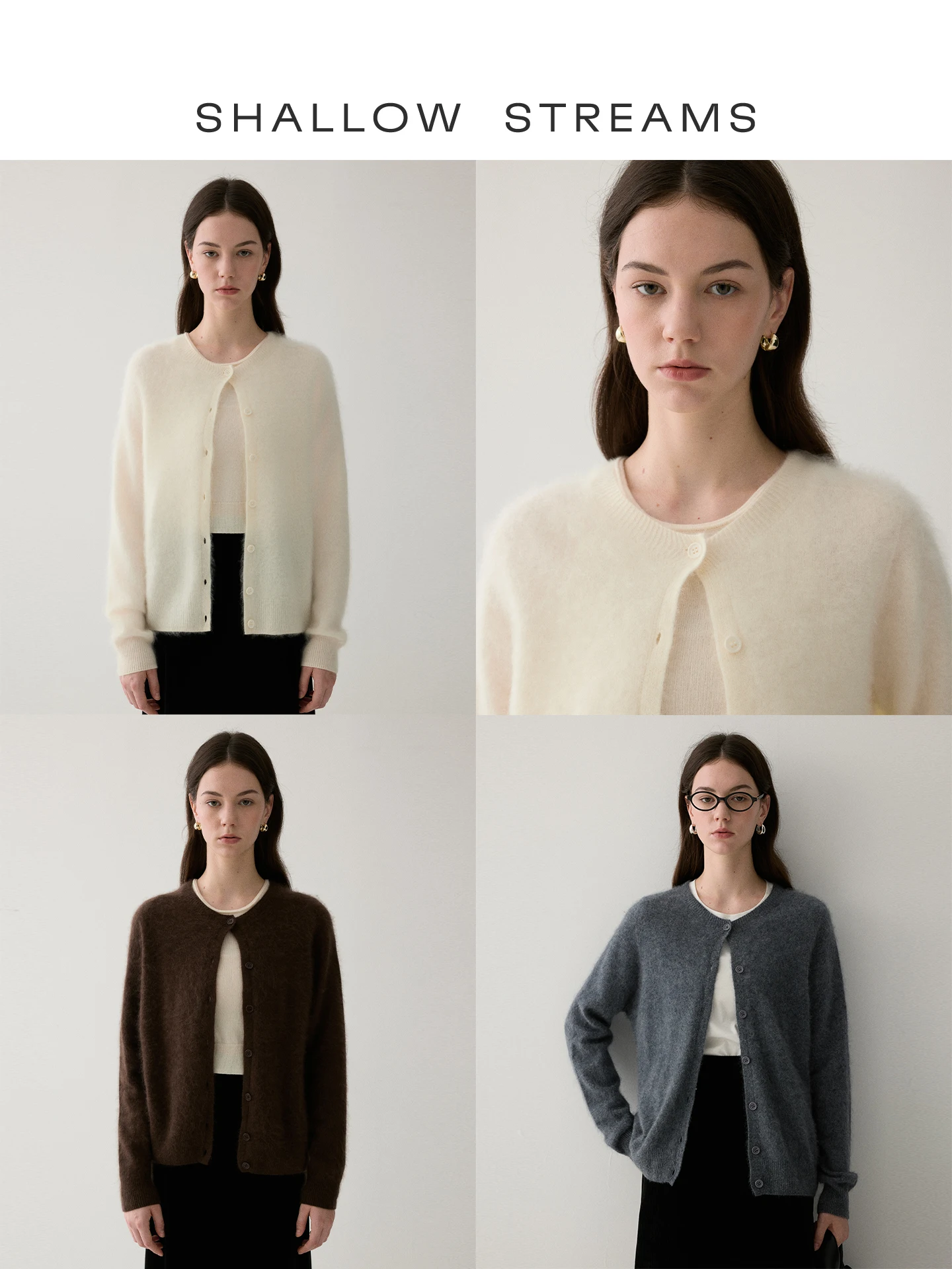 Slow Strs Autumn Woolen Sweater Cardigan Women's Faux Fur Trim Warm Top Soft Long Sve round Ne Coat Sle Outerwear
Slow Strs Autumn Woolen Sweater Cardigan Women's Faux Fur Trim Warm Top Soft Long Sve round Ne Coat Sle Outerwear