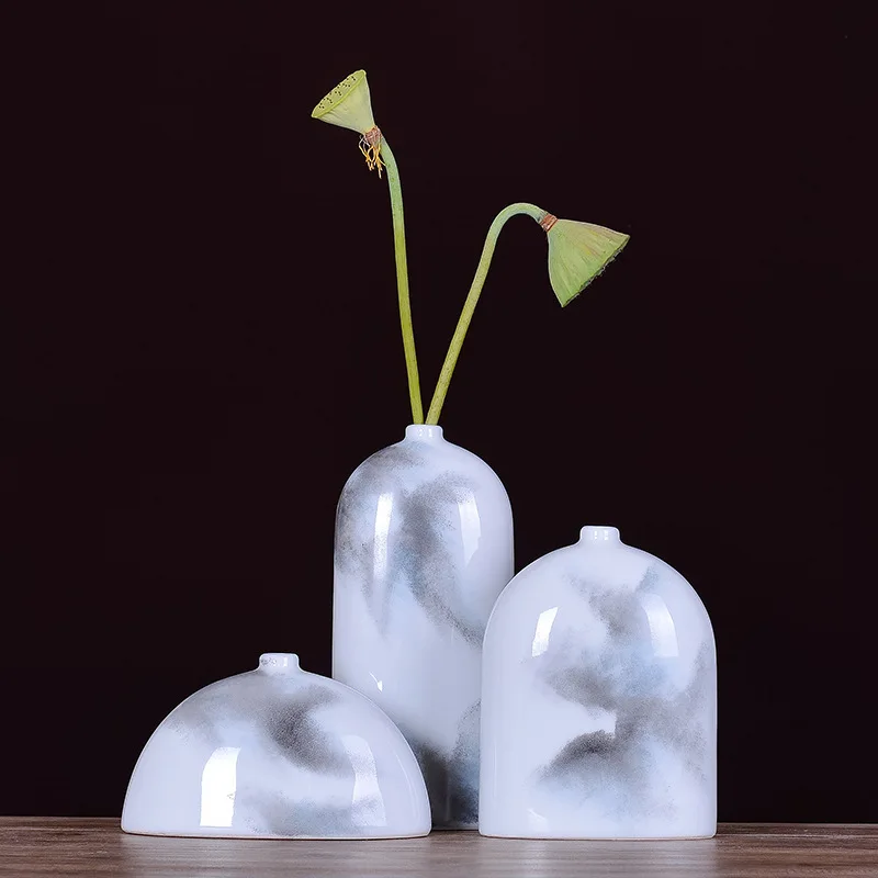 European Ceramic Vase Creative Hand Painted Ink Decorative Living Room Flower Vases Office Desktop Ornaments Home Decoration
European Ceramic Vase Creative Hand Painted Ink Decorative Living Room Flower Vases Office Desktop Ornaments Home Decoration