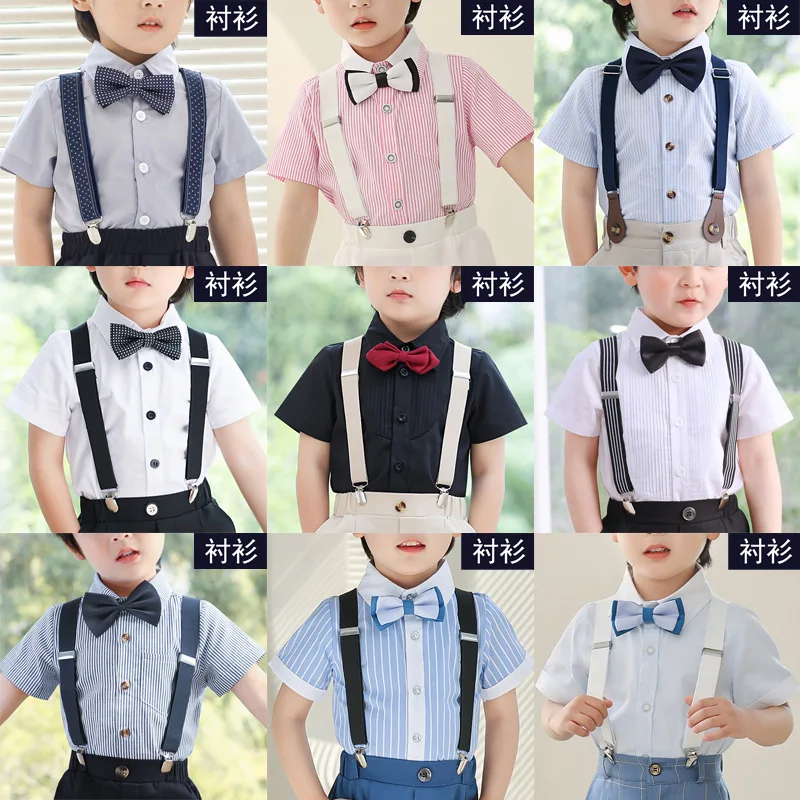 Summer Children's Shirt Baby Boys Korean Short sleeved Cotton Shirt Handsome Inner Pair with Suit Children's
Summer Children's Shirt Baby Boys Korean Short sleeved Cotton Shirt Handsome Inner Pair with Suit Children's