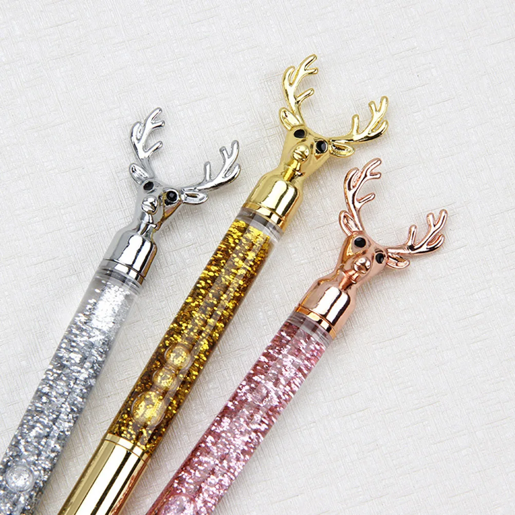 3Pcs Festive Reindeer Theme Metal Ballpoint Pens Premium Build Smooth Writing Experience Perfect for Office Home School
3Pcs Festive Reindeer Theme Metal Ballpoint Pens Premium Build Smooth Writing Experience Perfect for Office Home School