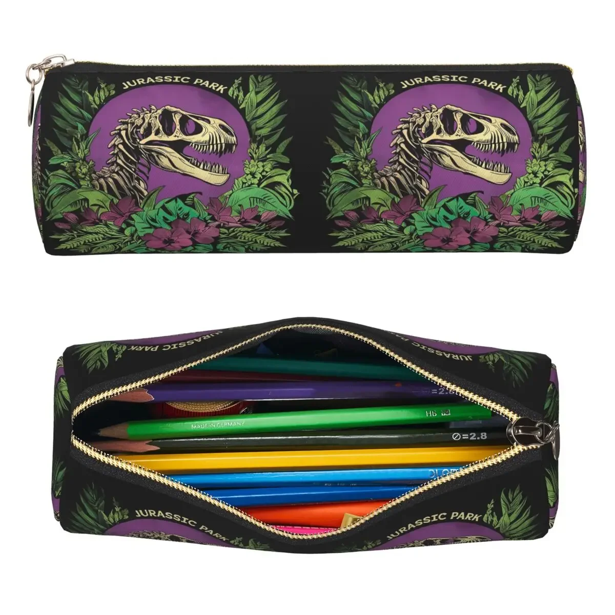 Jurassic Park Pencil Case Pen Holder Cylinder Pen Box Pencil Bag for Students School
Jurassic Park Pencil Case Pen Holder Cylinder Pen Box Pencil Bag for Students School