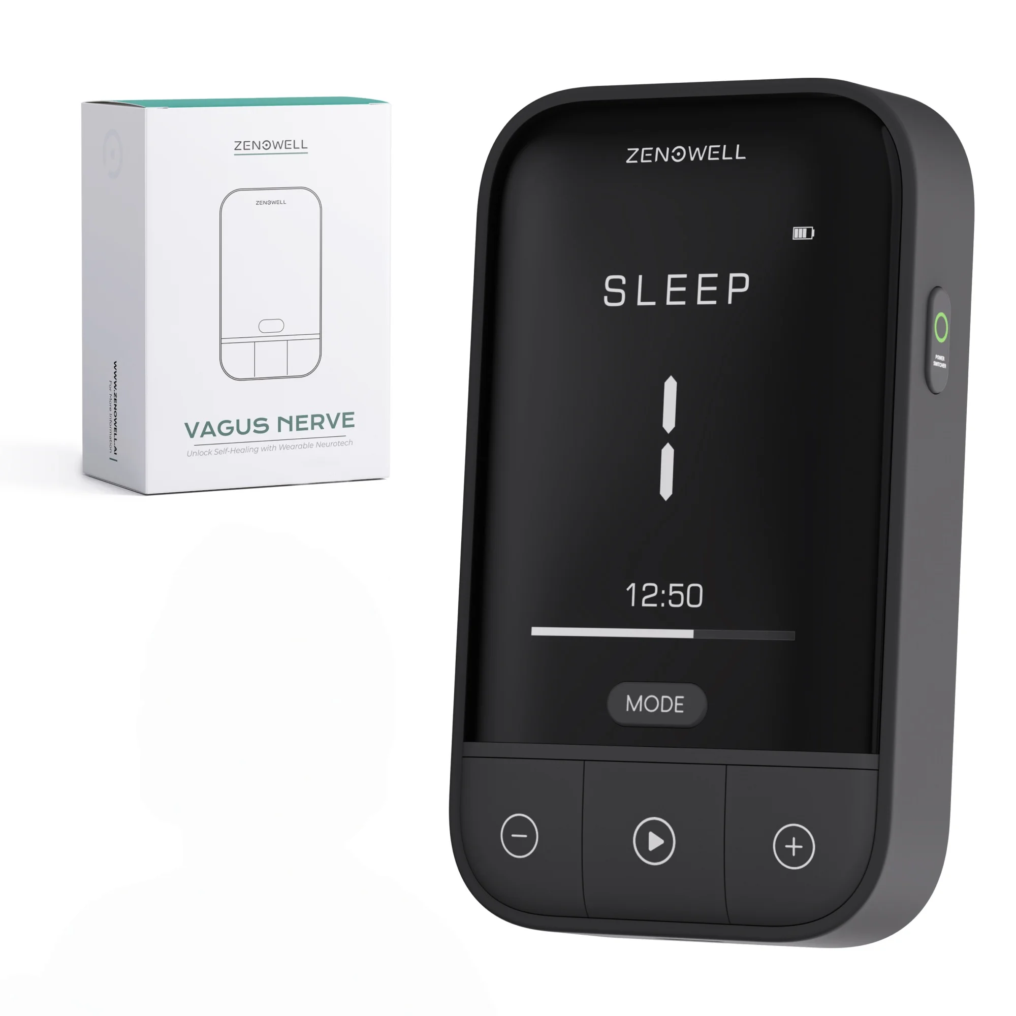 ZenoWell Vita Ear-Worn Vagus Nerve Stimulator, Portable Non-Invasive taVNS Wellness Device for Calmness, Relaxation, Sleep Routine and Daily Balance
ZenoWell Vita Ear-Worn Vagus Nerve Stimulator, Portable Non-Invasive taVNS Wellness Device for Calmness, Relaxation, Sleep Routine and Daily Balance