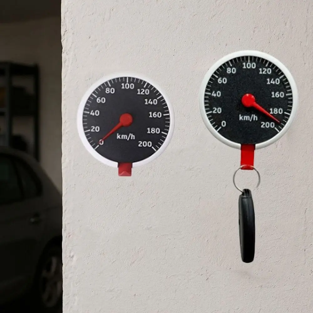 Creative Speedometer Key Holder Multifunctional Pointer Rotatable Wall Mount Key Rack PVC Easy Installation Decorative Bracket
Creative Speedometer Key Holder Multifunctional Pointer Rotatable Wall Mount Key Rack PVC Easy Installation Decorative Bracket