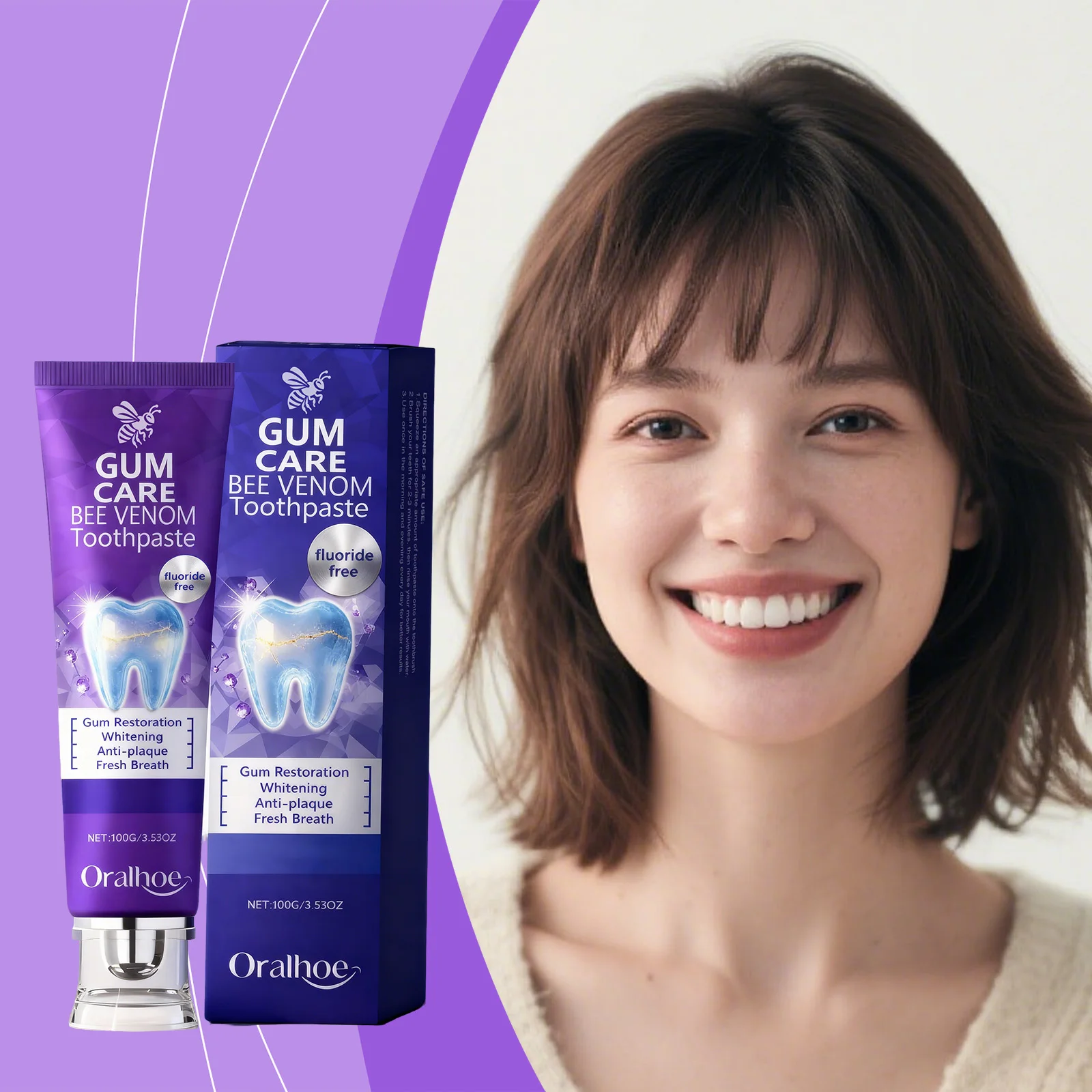 Propolis Toothpaste for Enamel Care Whitens Teeth Freshens Breath Protects Gums Strengthens Enamel Daily Oral Care
Propolis Toothpaste for Enamel Care Whitens Teeth Freshens Breath Protects Gums Strengthens Enamel Daily Oral Care