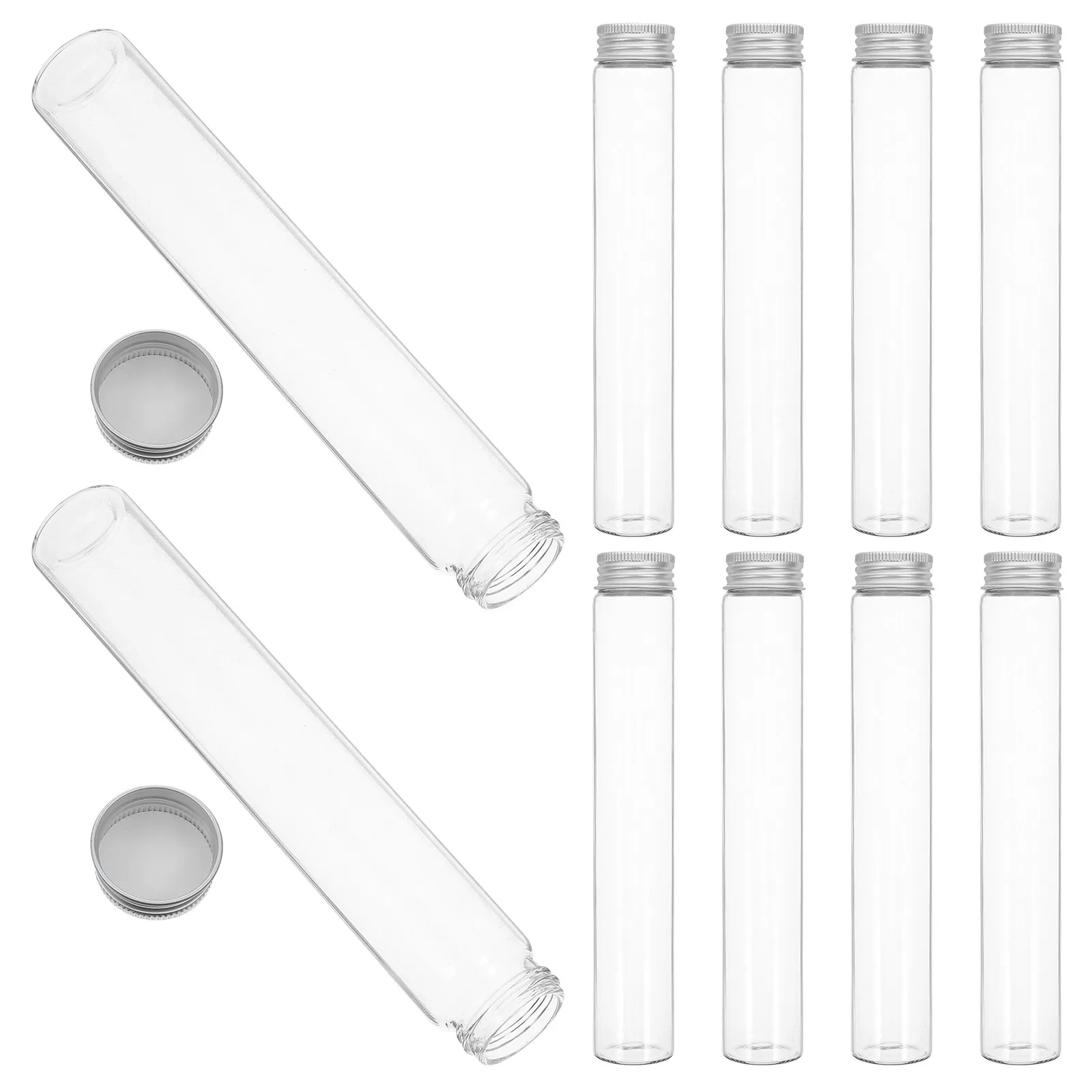 10 шт. стеклянных мини-бутылочек с алюминиевыми крышками, прозрачные многоразовые контейнеры для путешествий, для хранения жидких кремов и косметики, прозрачные, маленькие
10 шт. стеклянных мини-бутылочек с алюминиевыми крышками, прозрачные многоразовые контейнеры для путешествий, для хранения жидких кремов и косметики, прозрачные, маленькие