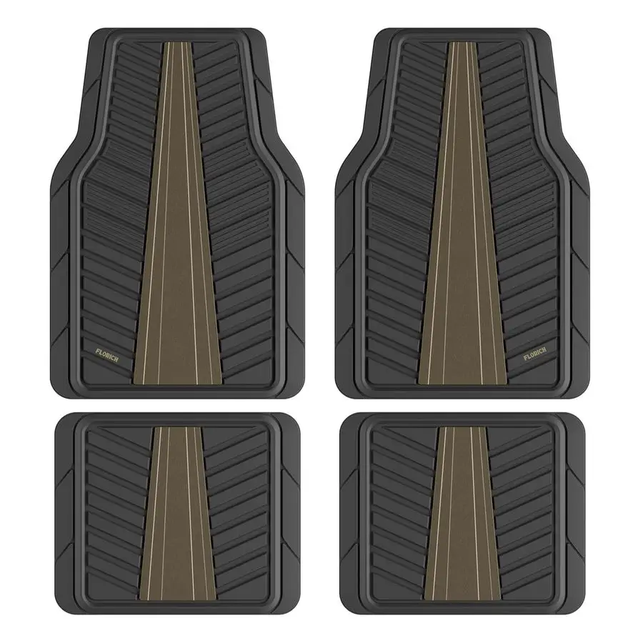 Car Floor Mats, Heavy Duty Floor Mats for Cars, 4 Piece AllWeather Floor Mats with AntiSlip Backing, Waterproof Universal Trimto
Car Floor Mats, Heavy Duty Floor Mats for Cars, 4 Piece AllWeather Floor Mats with AntiSlip Backing, Waterproof Universal Trimto