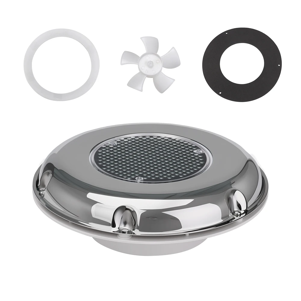 Small Solar Powered Exhaust Vent Fan Dual Use Exhaust Ventilator for Caravan RV Yacht Boat PC Housing W/Battery Control Switch
Small Solar Powered Exhaust Vent Fan Dual Use Exhaust Ventilator for Caravan RV Yacht Boat PC Housing W/Battery Control Switch