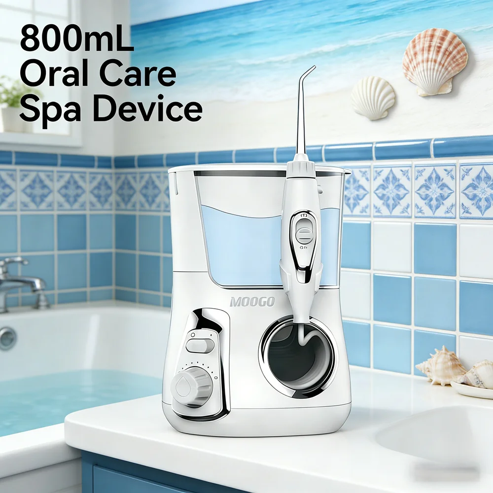 Профессиональный домашний стоматологический спа-иригатор на столешнице, ирригатор с 5 насадками для устранения пятен и налета
Профессиональный домашний стоматологический спа-иригатор на столешнице, ирригатор с 5 насадками для устранения пятен и налета