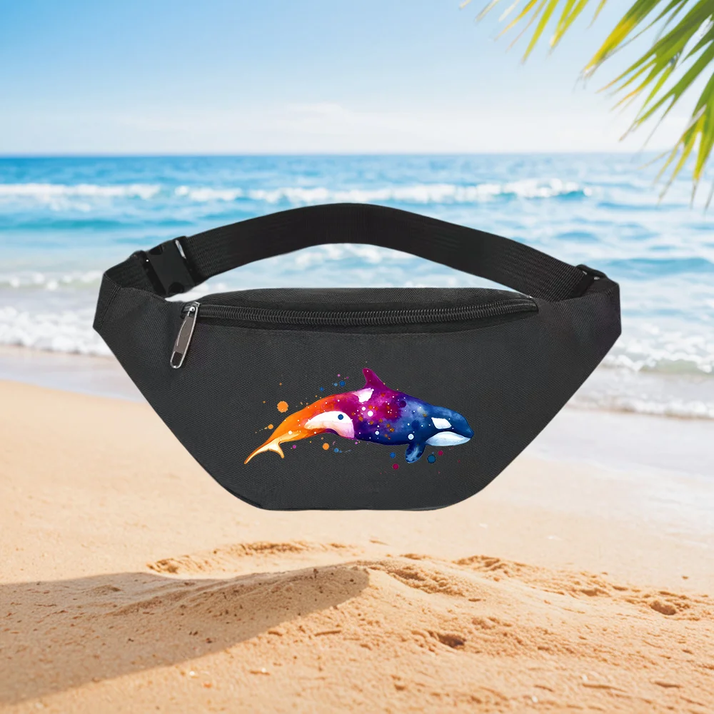 Cosmic Orca Watercolor Whale Ocean Animal Print Waist Backpack Crossbody Chest Bag Street Casual Sporty Fashionable Simple Uniqu
Cosmic Orca Watercolor Whale Ocean Animal Print Waist Backpack Crossbody Chest Bag Street Casual Sporty Fashionable Simple Uniqu