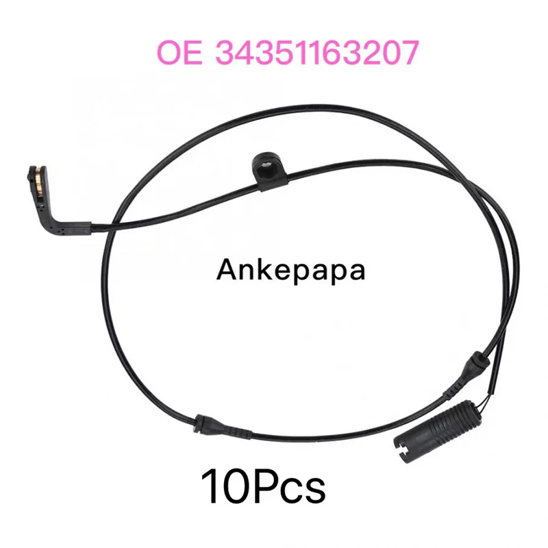 Total 10 pcs one pack 34351163207 Car Rear Brake Pad Wear Sensor for BM5 Series E39 1997-2004 Car Brake System Auto Accessories
Total 10 pcs one pack 34351163207 Car Rear Brake Pad Wear Sensor for BM5 Series E39 1997-2004 Car Brake System Auto Accessories