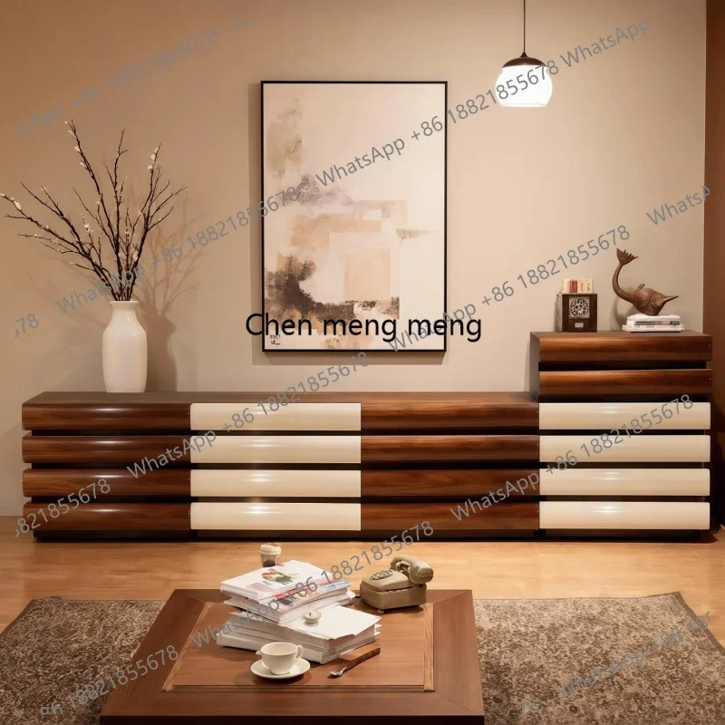 Medieval TV cabinet storage floor solid wood living room, household small apartment side cabinet
Medieval TV cabinet storage floor solid wood living room, household small apartment side cabinet