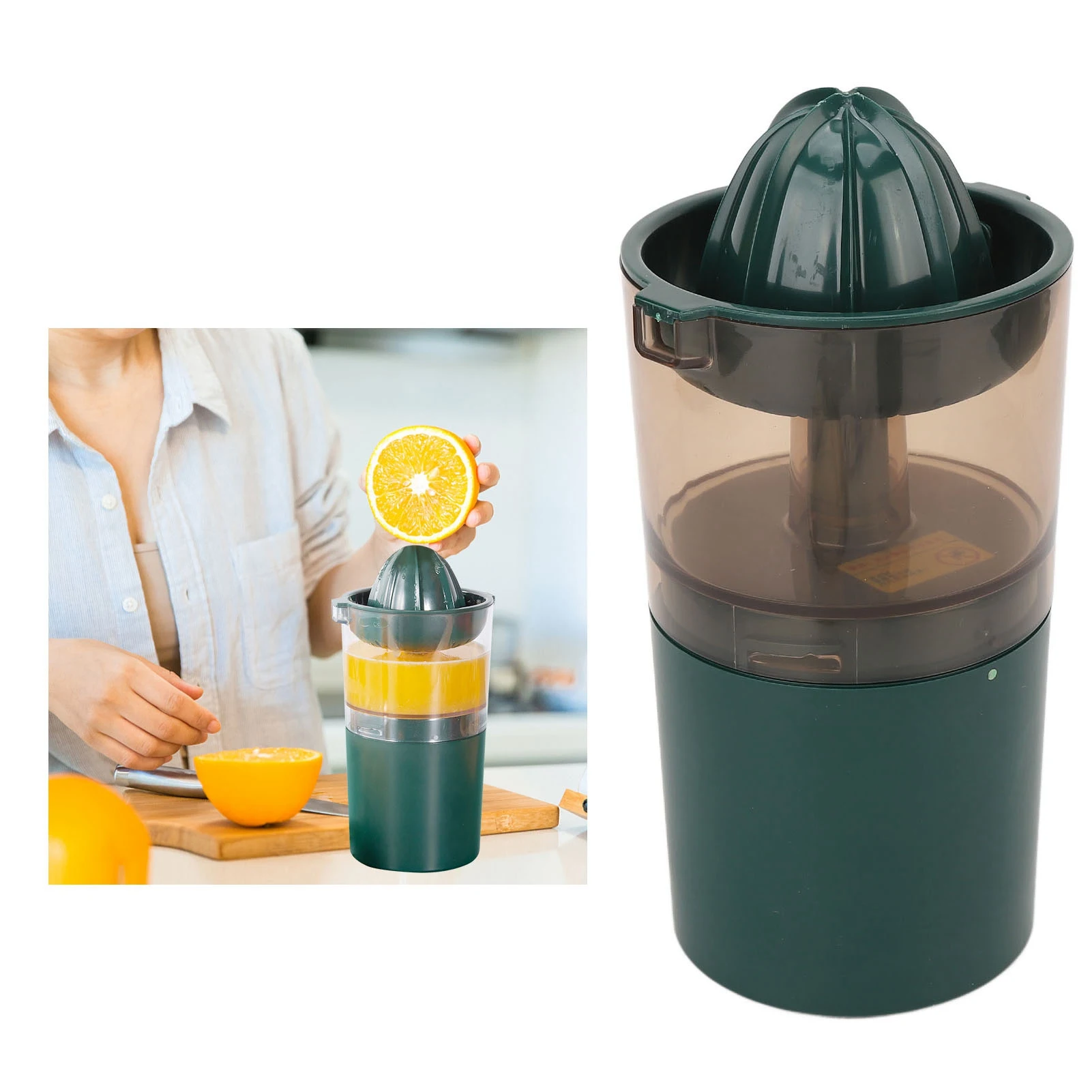 Зеленая мини-соковыжималка для цитрусовых — более 30% экстрактов сока, портативная соковыжималка для лимона/лайма, бытовой пресс 3,7 В постоянного тока
Зеленая мини-соковыжималка для цитрусовых — более 30% экстрактов сока, портативная соковыжималка для лимона/лайма, бытовой пресс 3,7 В постоянного тока