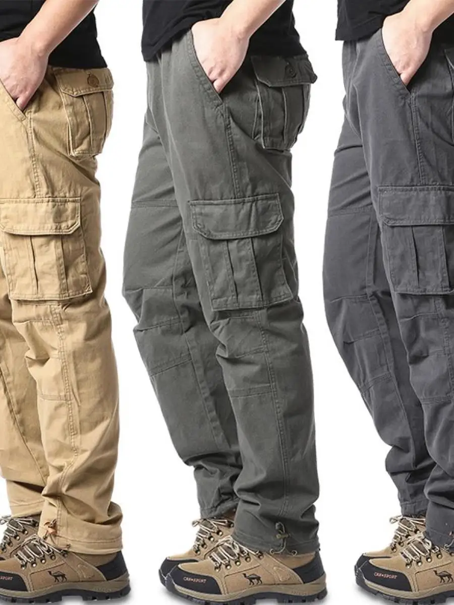 Men's Casual Thiened Outdoor Work Trousers Spring Autumn Loose Straight Leg Pants Multiple kets Large Size Comfortable Fit
Men's Casual Thiened Outdoor Work Trousers Spring Autumn Loose Straight Leg Pants Multiple kets Large Size Comfortable Fit