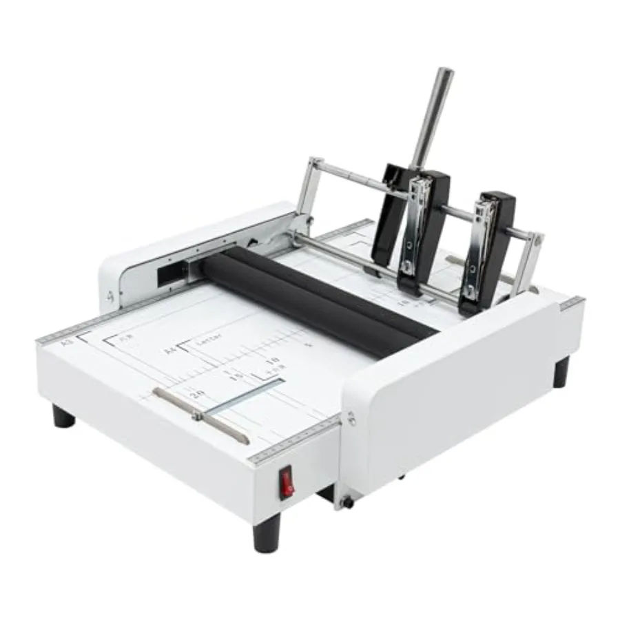 A3 Booklet Folding Binding Machine 2-in-1 Manual Paper Folder Stapler 60W Booklet Maker for A3/A4 Paper with Visible Panel for
A3 Booklet Folding Binding Machine 2-in-1 Manual Paper Folder Stapler 60W Booklet Maker for A3/A4 Paper with Visible Panel for
