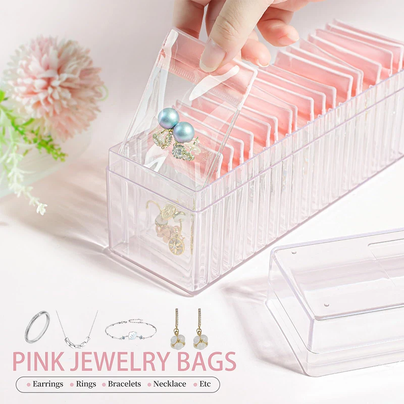 Acrylic Jewelry Box,Clear Jewelry Organizer With 20 PVC Portable Anti Oxidizing Zipper Bags,Travel Jewelry Case
Acrylic Jewelry Box,Clear Jewelry Organizer With 20 PVC Portable Anti Oxidizing Zipper Bags,Travel Jewelry Case