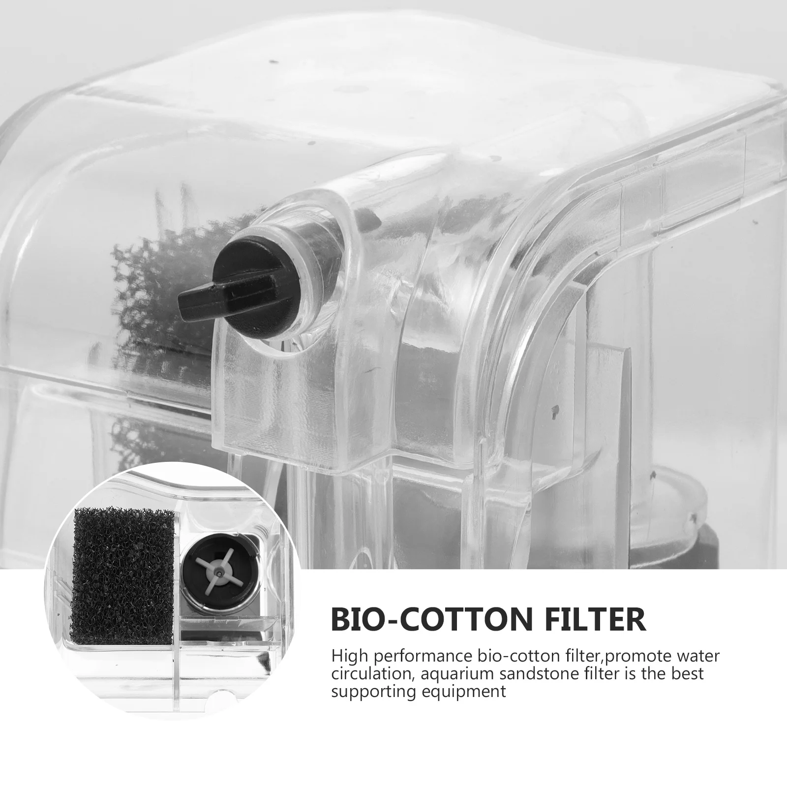 1 set 3-In-1 Fish Tank Filter Wall-Mounted Mini Waterfall Adjustable Flow Silent Aquarium Filter For 30-50Cm Tank External Water
1 set 3-In-1 Fish Tank Filter Wall-Mounted Mini Waterfall Adjustable Flow Silent Aquarium Filter For 30-50Cm Tank External Water