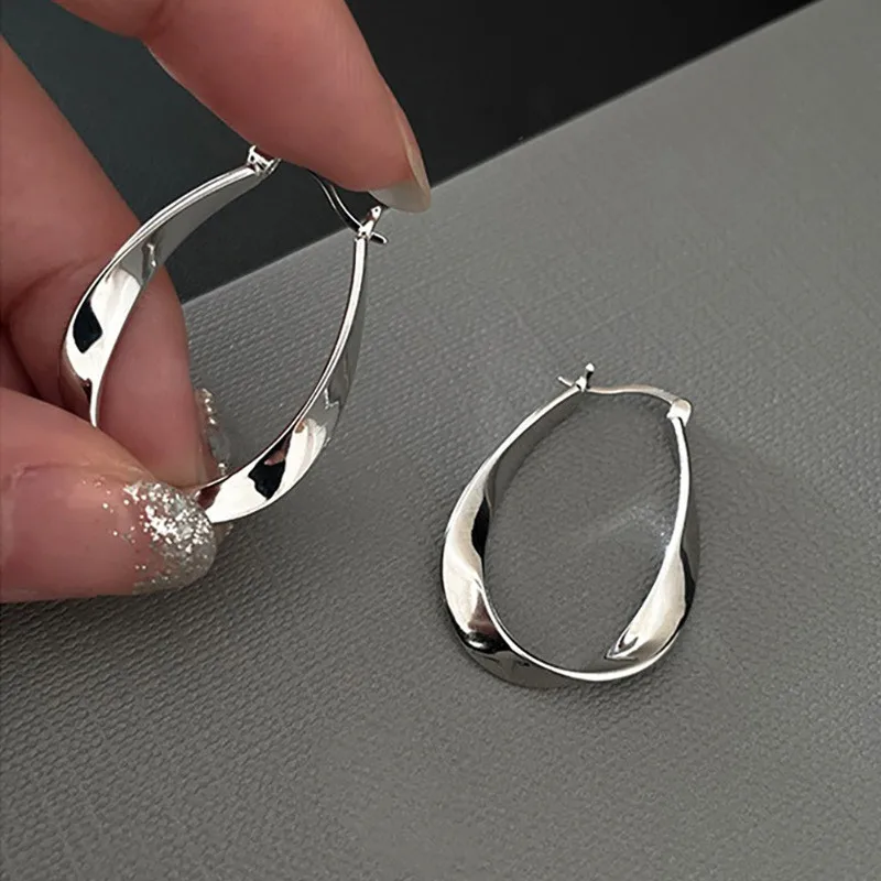 Серьги-кольца из серебра 925 пробы для женщин и девушек, большие, красивые, для вечеринок, свадеб, подарки, украшения
Серьги-кольца из серебра 925 пробы для женщин и девушек, большие, красивые, для вечеринок, свадеб, подарки, украшения