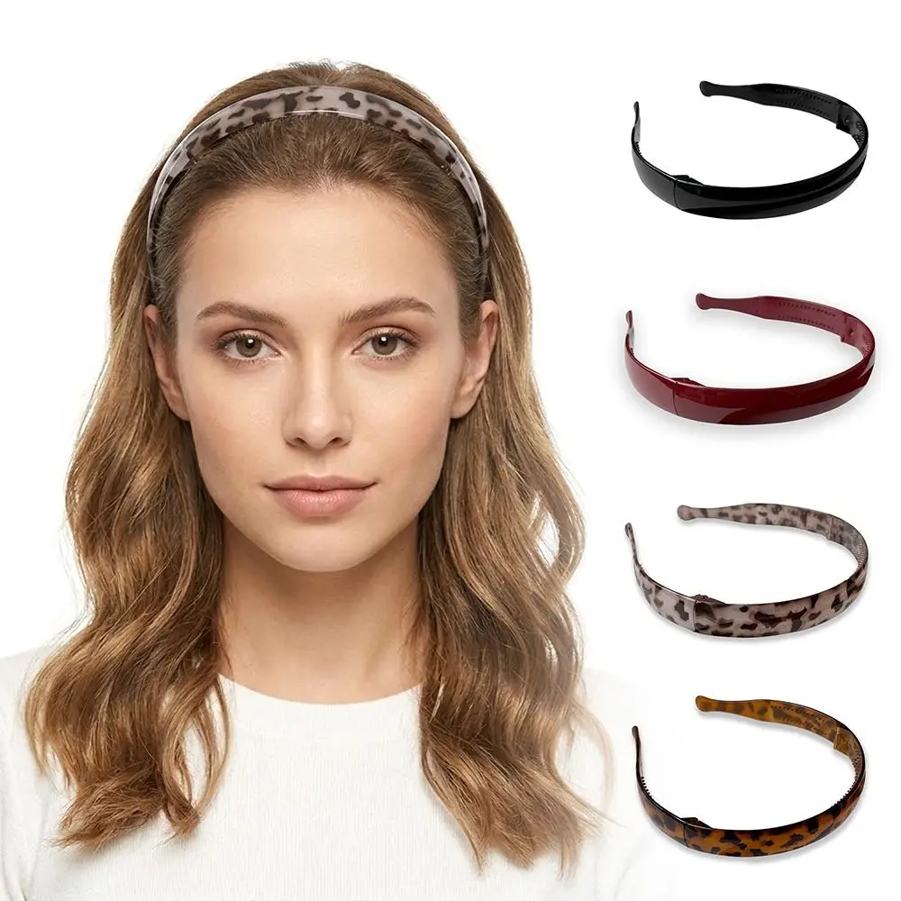Fashion Leopard Print Foldable Headband Simple Design Versatile Women Hairband Hair Accessories Anti-Slip Hairband for Women
Fashion Leopard Print Foldable Headband Simple Design Versatile Women Hairband Hair Accessories Anti-Slip Hairband for Women