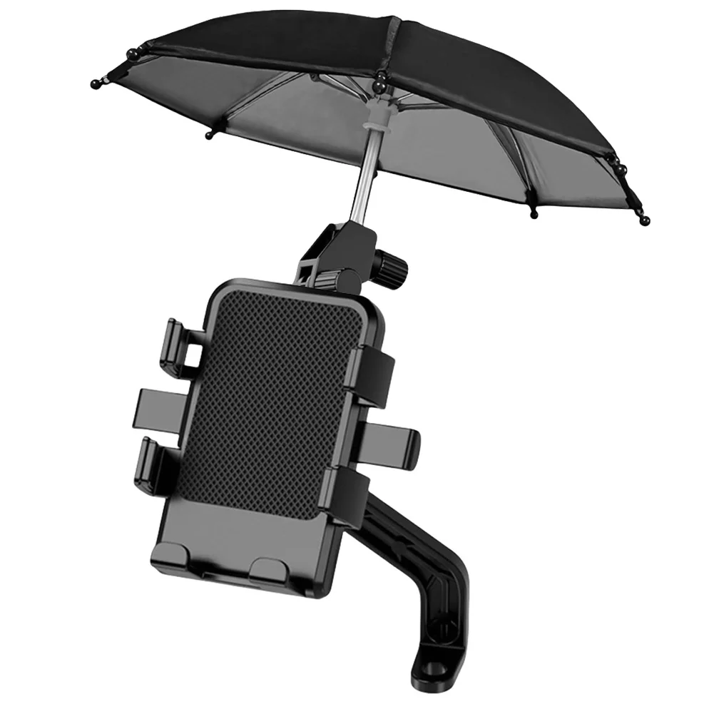 Mobile Phone Stand with 360 Degree Adjustable Angle and Sunshade for Outdoor Use with Motorcycles and For Bikes
Mobile Phone Stand with 360 Degree Adjustable Angle and Sunshade for Outdoor Use with Motorcycles and For Bikes