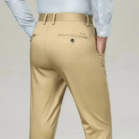 Autumn Sprign Men's Business Casual Classic Suit Pants 2023 New Arrivals High Waist Straight Dress Trousers
Autumn Sprign Men's Business Casual Classic Suit Pants 2023 New Arrivals High Waist Straight Dress Trousers