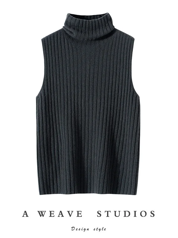 Женский приталенный свитер-жилет с высоким воротником из 100% мягкой чесаной шерсти, базовый слой, легко надевается, удобный, повседневный стиль
Женский приталенный свитер-жилет с высоким воротником из 100% мягкой чесаной шерсти, базовый слой, легко надевается, удобный, повседневный стиль