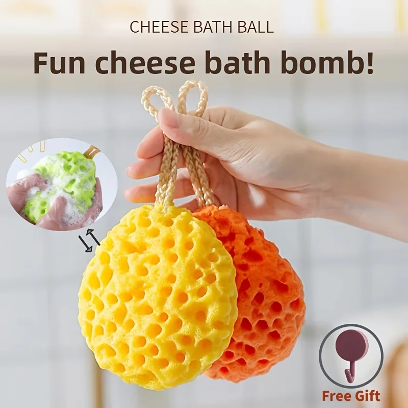 2pcs, Fun honeycomb bath ball, comes with a sturdy hanging rope, hangs immediately after use, quickly drains water
2pcs, Fun honeycomb bath ball, comes with a sturdy hanging rope, hangs immediately after use, quickly drains water