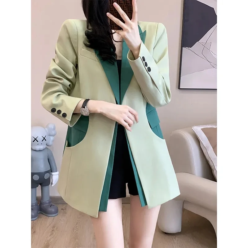 Blazer Spring Summer 2023 New Korean Temperament Small Fragrance Loose Slim Advanced design Niche Leisure Suit Coat Suit Coat
Blazer Spring Summer 2023 New Korean Temperament Small Fragrance Loose Slim Advanced design Niche Leisure Suit Coat Suit Coat
