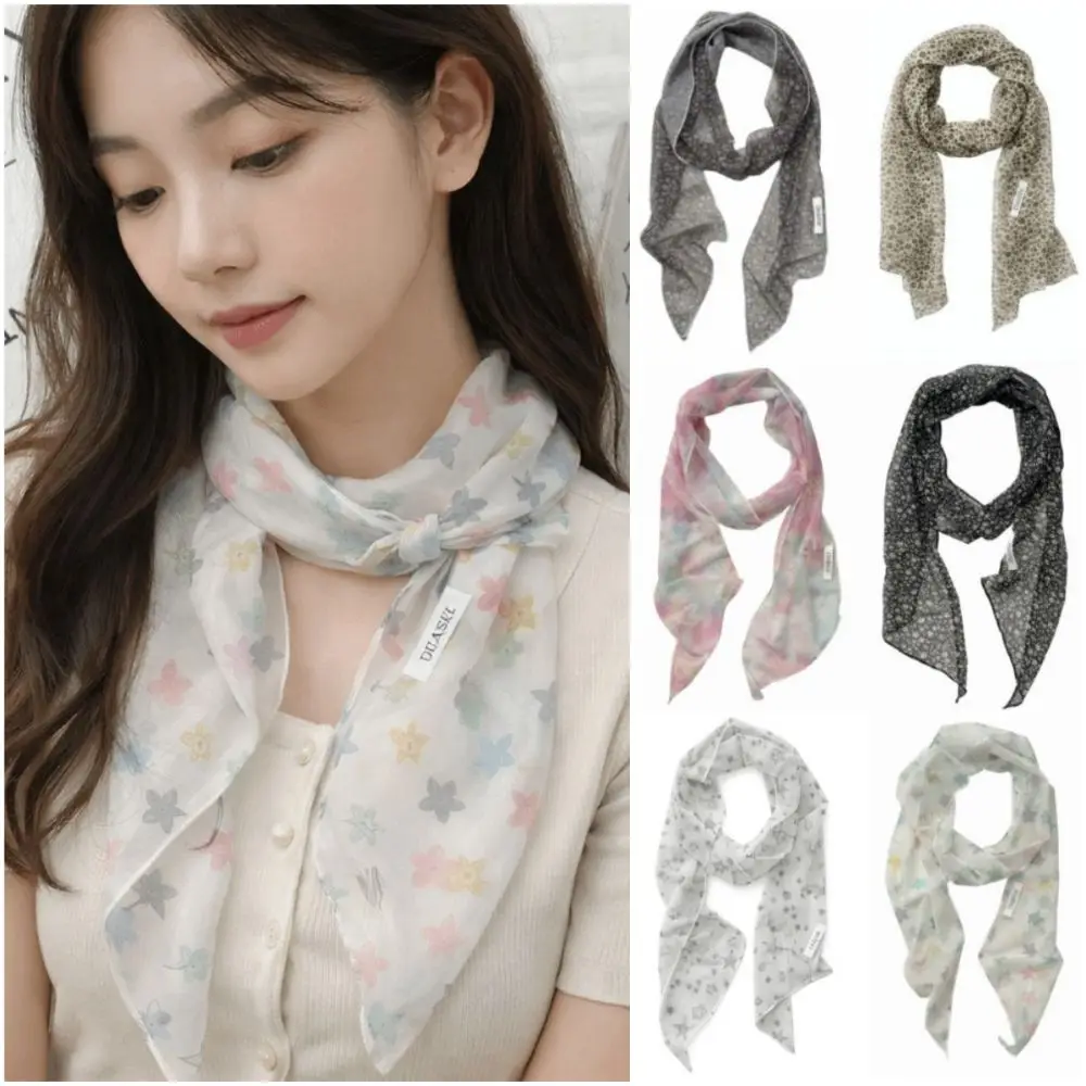 Trendy Plaid Floral Silk Scarf Multicolor Ornament Headband Sense Accessories Photo-ready Scrves Daily Clothing
Trendy Plaid Floral Silk Scarf Multicolor Ornament Headband Sense Accessories Photo-ready Scrves Daily Clothing