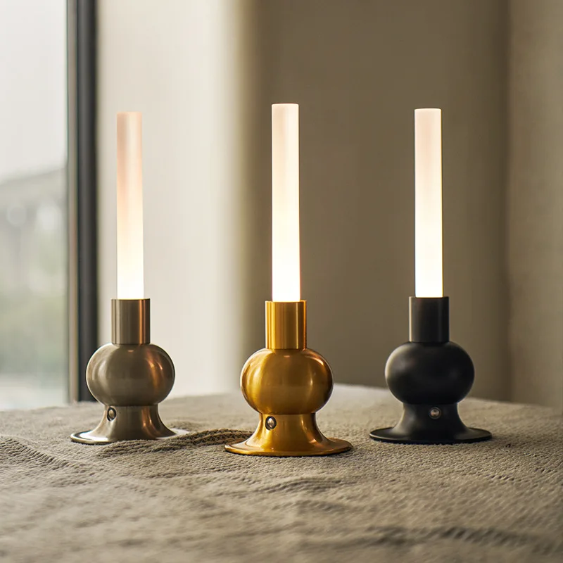 USB Rechargeable Candle Table Lamp Portable Romantic Mood Light for Dining Room Decor
USB Rechargeable Candle Table Lamp Portable Romantic Mood Light for Dining Room Decor