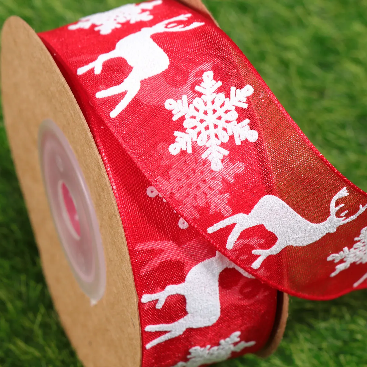 1pc 10 Meters Printed Organza Ribbon Christmas Snowflake Elk Pattern Red For Gift Wrapping Diy Crafts Party Wedding Decoration
1pc 10 Meters Printed Organza Ribbon Christmas Snowflake Elk Pattern Red For Gift Wrapping Diy Crafts Party Wedding Decoration