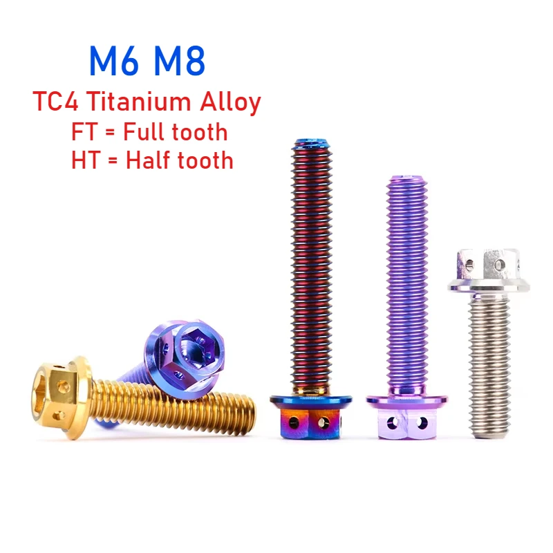 1pcs M6 M8 TC4 Titanium Hollow Screw Hex Socket External Allen Bolt for Bicycle Motorcycle Car Modification
1pcs M6 M8 TC4 Titanium Hollow Screw Hex Socket External Allen Bolt for Bicycle Motorcycle Car Modification
