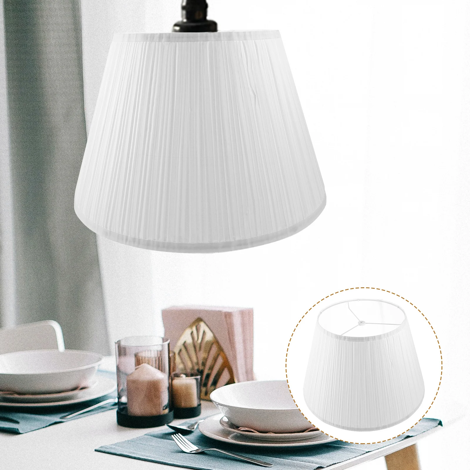 Linen Lamp Shade Desk Lamp Cover Wall Lampshade Household Fabric Light Cover Small Size Lightweight Iron Frame For
Linen Lamp Shade Desk Lamp Cover Wall Lampshade Household Fabric Light Cover Small Size Lightweight Iron Frame For