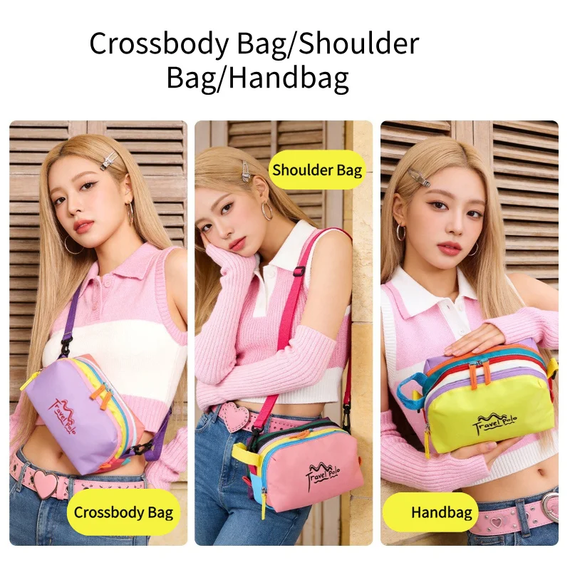 Dopamine Multi Functional Shoulder Cross Body Bags For Women Nylon Fabric Lightweight Water And Scratch-resistant Toiletry Bag
Dopamine Multi Functional Shoulder Cross Body Bags For Women Nylon Fabric Lightweight Water And Scratch-resistant Toiletry Bag