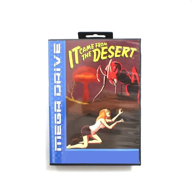 New Arrival It Came From The Desert 16bit MD Game Card For Sega Mega Drive/ Genesis with Retail Box
New Arrival It Came From The Desert 16bit MD Game Card For Sega Mega Drive/ Genesis with Retail Box