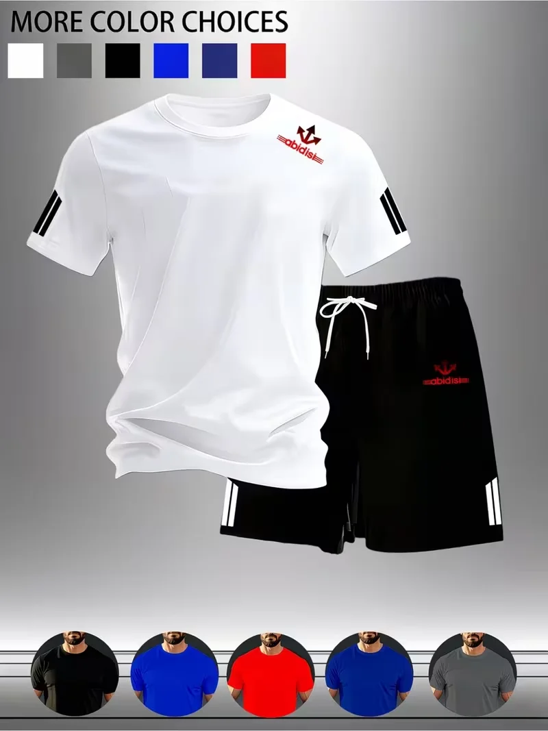 New Street Trendy Men's Summer Breathable Sportswear Short Sleeve Shorts Lightweight Quick Drying Comfortable Fashionable Sports
New Street Trendy Men's Summer Breathable Sportswear Short Sleeve Shorts Lightweight Quick Drying Comfortable Fashionable Sports