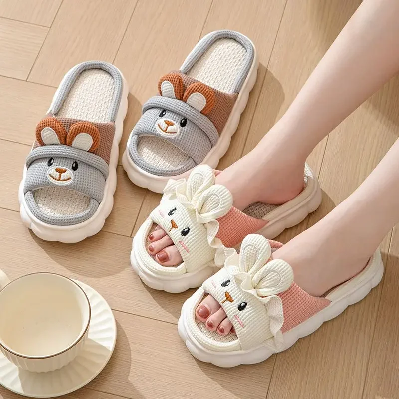 Breathable Couple Linen Slippers - Anti-Slip Home Shoes for Hardwood Floors & Indoor Use
Breathable Couple Linen Slippers - Anti-Slip Home Shoes for Hardwood Floors & Indoor Use