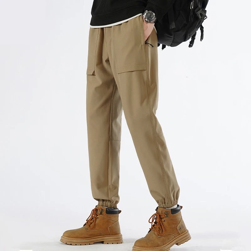 Autumn Outdoor Casual Pants Men's Workwear Waterproof Quick-drying Sports Leggings Drawstring Sweatpants
Autumn Outdoor Casual Pants Men's Workwear Waterproof Quick-drying Sports Leggings Drawstring Sweatpants