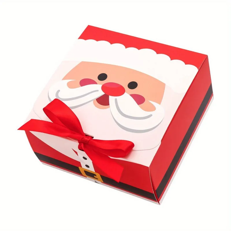 12pcs Christmas Ribbon Gift Box Santa Claus Reindeer Snowman Printed Holiday Gift Box Birthday Party Decoration Gift Packaging
12pcs Christmas Ribbon Gift Box Santa Claus Reindeer Snowman Printed Holiday Gift Box Birthday Party Decoration Gift Packaging