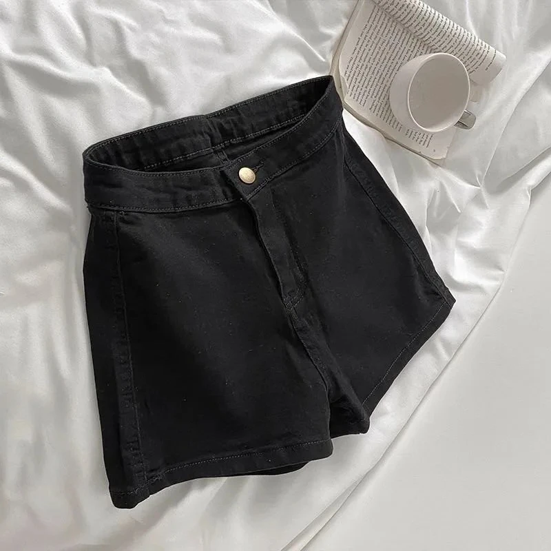 Black Denim Shorts Women Streetwear Summer Leisure Feminine Solid High Waist College Popular Korean Fashion All-match Vintage
Black Denim Shorts Women Streetwear Summer Leisure Feminine Solid High Waist College Popular Korean Fashion All-match Vintage