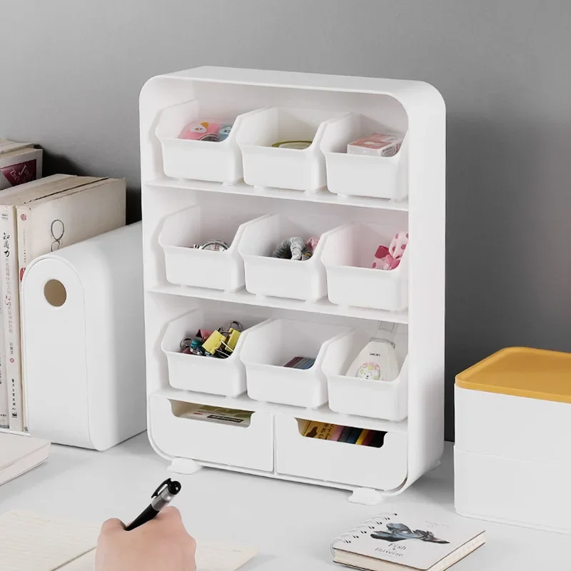 4/9 Grid Pull-out Drawer Storage Box Stationery Jewelry Cosmetics Items Classification Storage Rack Desktop Office Organizer
4/9 Grid Pull-out Drawer Storage Box Stationery Jewelry Cosmetics Items Classification Storage Rack Desktop Office Organizer