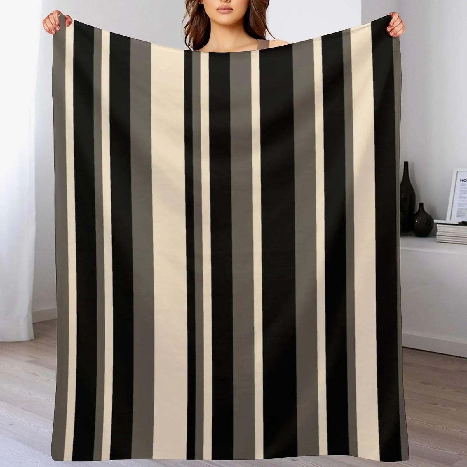 Elegant Stripes Chaotic Stripes Black Brown Beige Throw Blanket For Baby Extra Large Throw Sofa Throw Blankets
Elegant Stripes Chaotic Stripes Black Brown Beige Throw Blanket For Baby Extra Large Throw Sofa Throw Blankets
