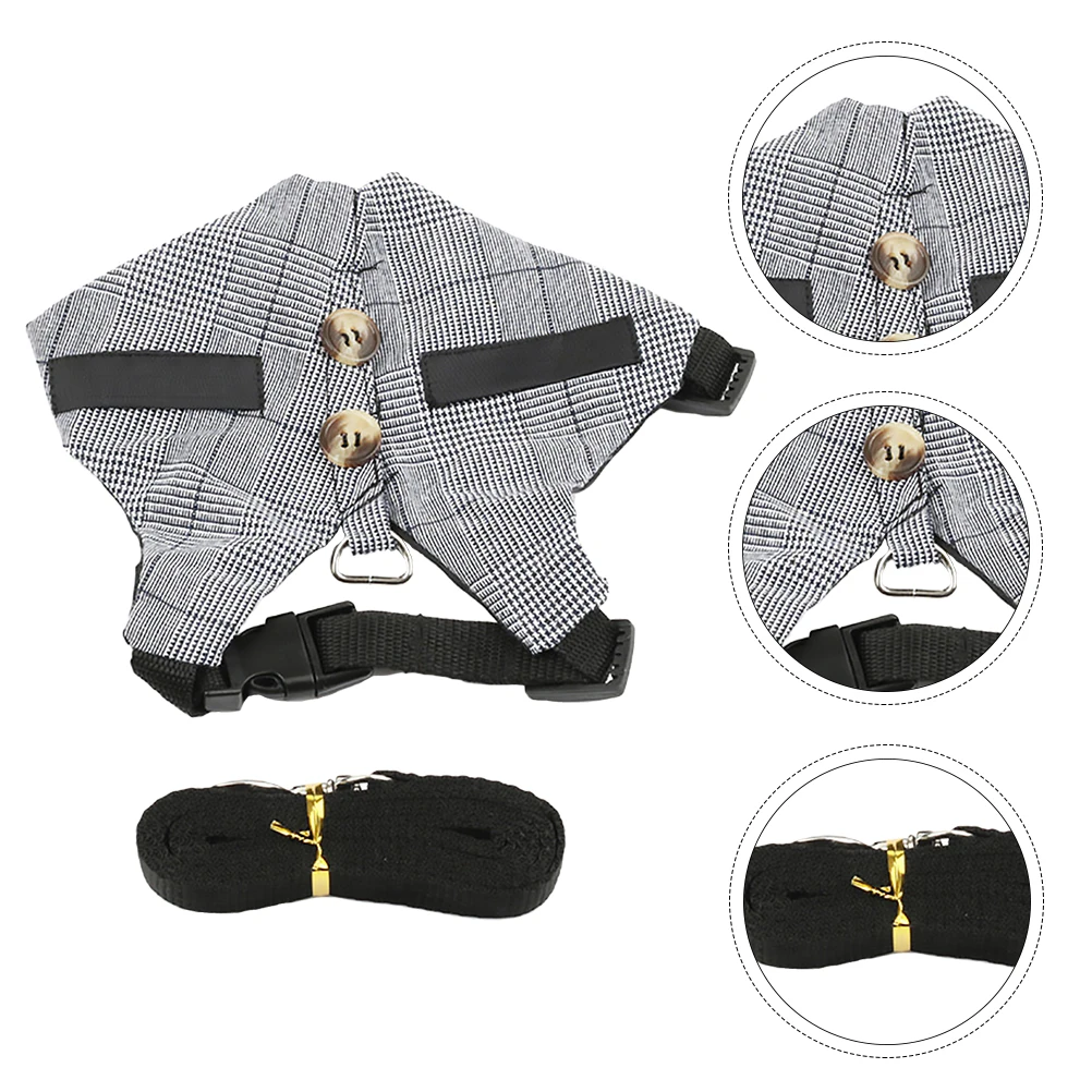 Pet Harness Set Lightweight Comfortable Small Pet Traction Rope Bunny Leash Hamster Collar Chest Harness Dog Cat Rabbit
Pet Harness Set Lightweight Comfortable Small Pet Traction Rope Bunny Leash Hamster Collar Chest Harness Dog Cat Rabbit