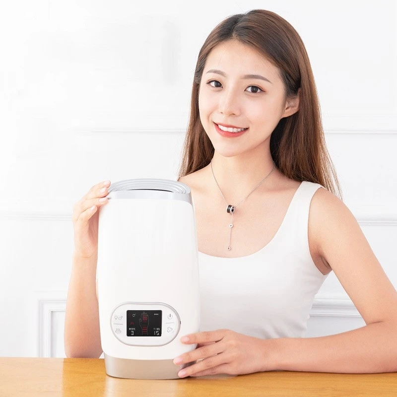 Hand Massager Device with Heat-Compression Air Pressure Technology Portable Palm Finger Wrist Massage for Relaxation and Comfort
Hand Massager Device with Heat-Compression Air Pressure Technology Portable Palm Finger Wrist Massage for Relaxation and Comfort