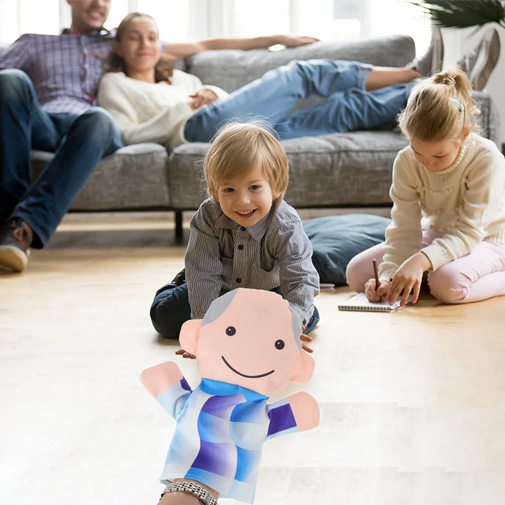 Family Members Hand Puppet Flexible Comfortable Educational Storytelling Role Imagination Social Emotional Growth
Family Members Hand Puppet Flexible Comfortable Educational Storytelling Role Imagination Social Emotional Growth