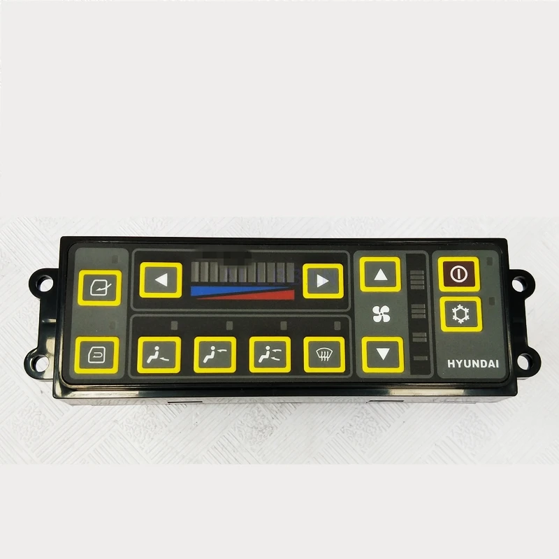 For Hyundai R200 215 225 265 305 335 455-7 Excavator Air conditioning controller panel Excavator Accessories
For Hyundai R200 215 225 265 305 335 455-7 Excavator Air conditioning controller panel Excavator Accessories
