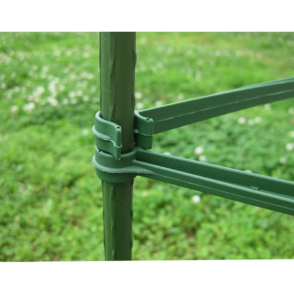 24 Pcs Plant Stakes Plastic Connection Parts Trellis Arms Lattice Green Expandable Support
24 Pcs Plant Stakes Plastic Connection Parts Trellis Arms Lattice Green Expandable Support