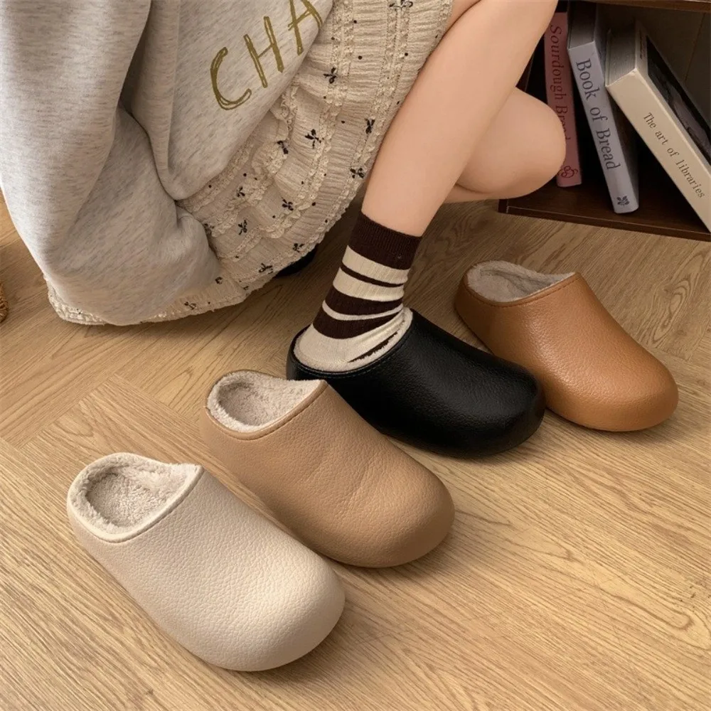 Cozy Waterproof Winter Slippers Soft Keep Warm Cotton Slippers Fleece Lined Anti-Slip Slippers Unisex
Cozy Waterproof Winter Slippers Soft Keep Warm Cotton Slippers Fleece Lined Anti-Slip Slippers Unisex